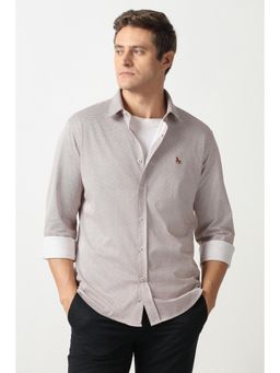 Van Heusen - Brown Full Sleeves Shirt