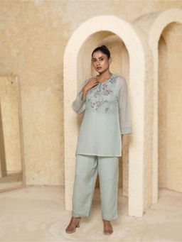 Punam Khetann - PEPPERMINT GLOW Co-Ord Set