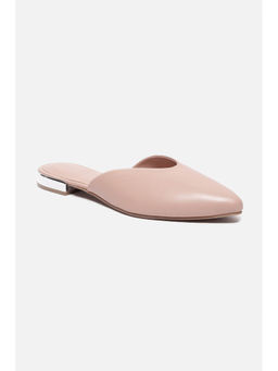 Allen Solly - Women Pink Casual Heel Mules