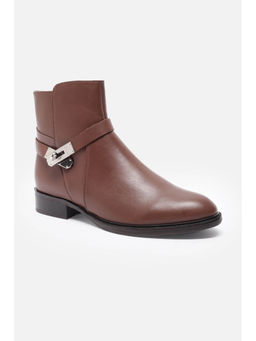 Allen Solly - Women Brown Solid Casual Boots
