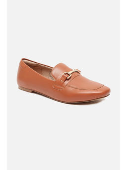 Van Heusen - Women Brown Slip On Loafers