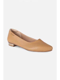 Van Heusen - Women Beige Solid Pumps