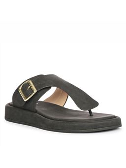 Saint G - Women Viviblu Black Leather Sandals