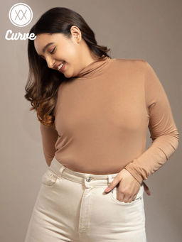 Twenty Dresses by Nykaa Fashion - Curve Willow A Style Will Find You Basics Tshirt