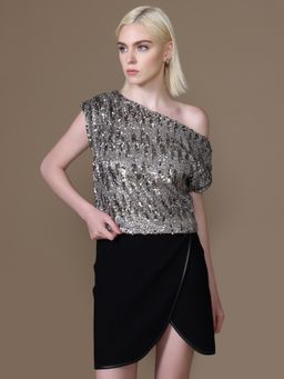 Kazo - Silver Eclipse Top