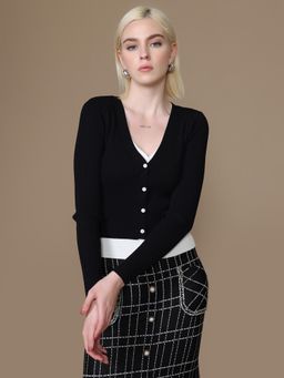 Kazo - Black Duo Top