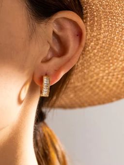 Aphrodyte Me - Princess Cut Hoop Earringss