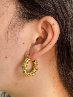 Aphrodyte Me - Moon Crater Hoops