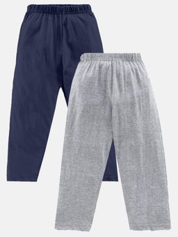 KiddoPanti - Boys Solid Pyjama Pant With Single Pocket - Multi-Color (Pack of 2)