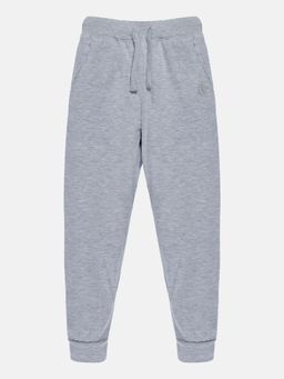 KiddoPanti - Unisex Solid Jogger - Grey