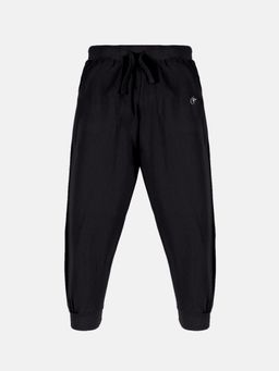 KiddoPanti - Unisex Solid Jogger - Black