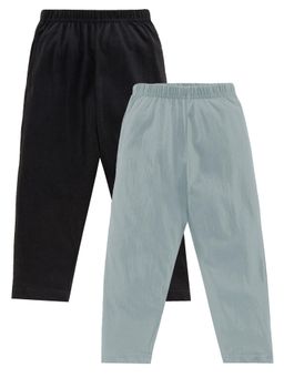 KiddoPanti - Boys Solid Pyjama Pant With Single Pocket - Multi-Color (Pack of 2)