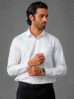 KINGDOM OF WHITE - Daystart Slim fit Oxford Formal Shirt