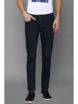 Louis Philippe - Men Navy Dark Slim Fit Jeans