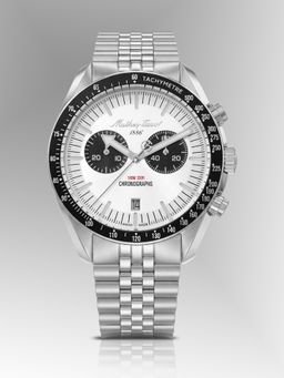 Mathey-Tissot - Swiss Made Quartz Silver Dial Analog Watch - H196CHNS (M)