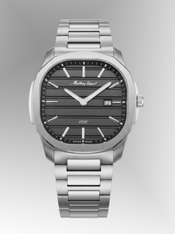 Mathey-Tissot - Swiss Made Quartz Black Dial Analog Watch - H413AN (M)