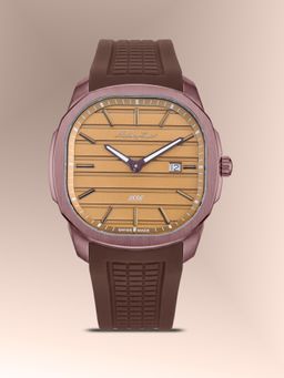 Mathey-Tissot - Swiss Made Quartz Brown Dial Analog Watch - H413PLM (M)