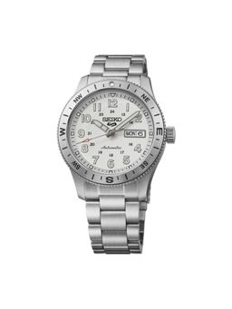 SEIKO - 5 Sports Men's Automatic White Dial 41mm Watch - HDB007K1 (M)