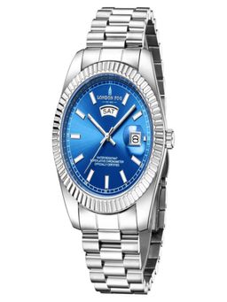 London Fog - Oxford Collection Analog Quartz Blue Dial Watch - LFM10001 (M)