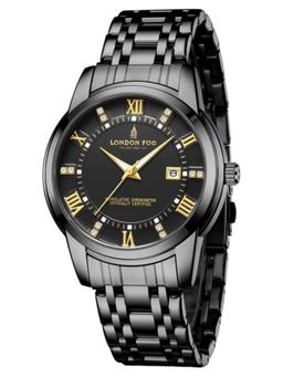 London Fog - Regent Collection Analog Quartz Black Dial Watch - LFM10002 (M)