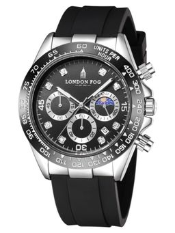 London Fog - Bond Collection Analog Quartz Black Dial Watch - LFM10003 (M)