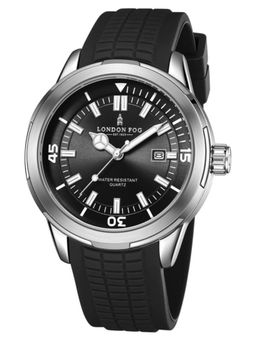 London Fog - Duke Collection Analog Quartz Black Dial Watch - LFM10005 (M)