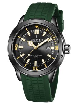 London Fog - Duke Collection Analog Quartz Black Dial Watch - LFM10005 (M)