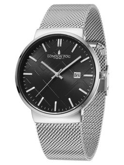 London Fog - Surrey Collection Analog Quartz Black Dial Watch - LFM10006 (M)