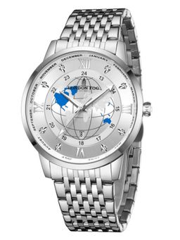London Fog - Baker Collection Analog Quartz Silver Dial Watch - LFM10009 (M)
