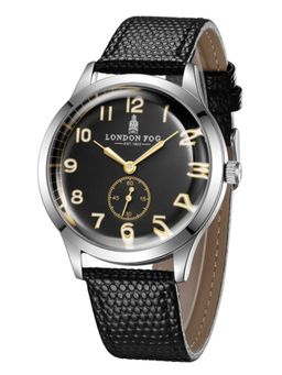 London Fog - Brixton Collection Analog Quartz Vintage Black Dial Watch - LFM10011 (M)