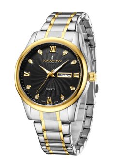 London Fog - Belgravia Collection Analog Quartz Black Dial Watch - LFM10017 (M)