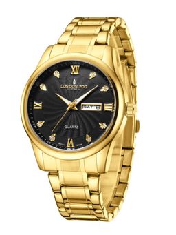 London Fog - Belgravia Collection Analog Quartz Black Dial Watch - LFM10017 (M)