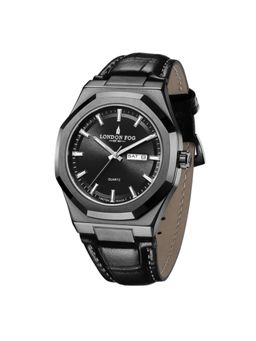 London Fog - Piccadilly Collection Analog Quartz Black Dial Watch - LFM10023 (M)
