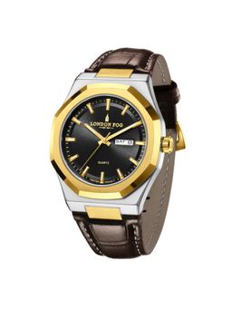 London Fog - Piccadilly Collection Analog Quartz Black Dial Watch - LFM10023 (M)