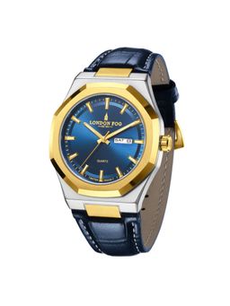 London Fog - Piccadilly Collection Analog Quartz Blue Dial Watch - LFM10023 (M)
