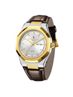 London Fog - Piccadilly Collection Analog Quartz Silver Dial Watch - LFM10023 (M)