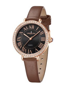 London Fog - Marylebone Collection Analog Quartz Black Dial Watch - LFW20007 (M)