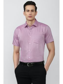 Van Heusen - Solid Purple Shirt