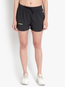Wear Jukebox - WearJukebox Be Fresh Black Running Shorts