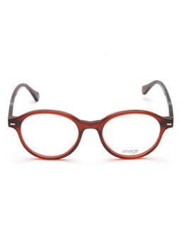 IMAGE - Round IM2810C5FR Brown Small Eyeglass Frames