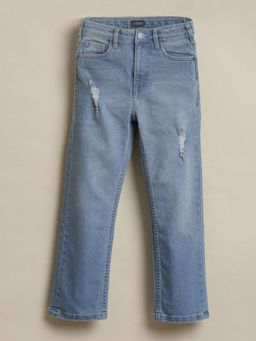 Allen Solly - Boys Blue Regular Fit Jeans
