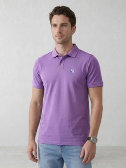 WROGN - Purple Elevated Polo T-Shirt