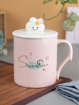 Voncasa - Coffee Mug with Lid (420 Ml)