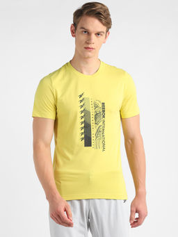 Reebok - Act Bas Gr Tee Yellow Training T-shirt