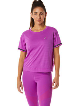 ASICS - Race Crop Purple Womens T-shirts