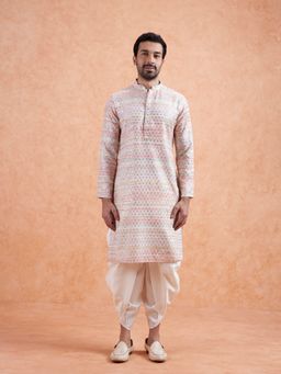KISAH - Men Multi Kurta with Dhoti (Set of 2)