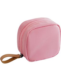 House of Quirk - Pink Makeup Bag Lazy Cosmetic Bag Travel Toiletry Bag For Girls