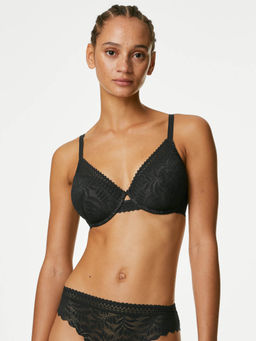 Marks & Spencer - Lace Black Wired Full Cup Bra