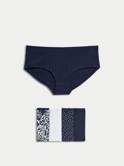 Marks & Spencer - Printed Low Rise Panty (Pack of 5)
