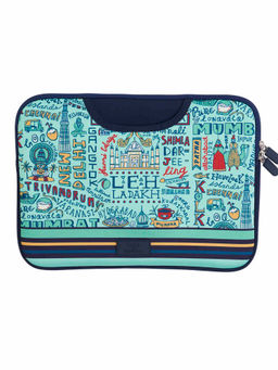 Teal by CHUMBAK - Blue Traveller Laptop Sleeve